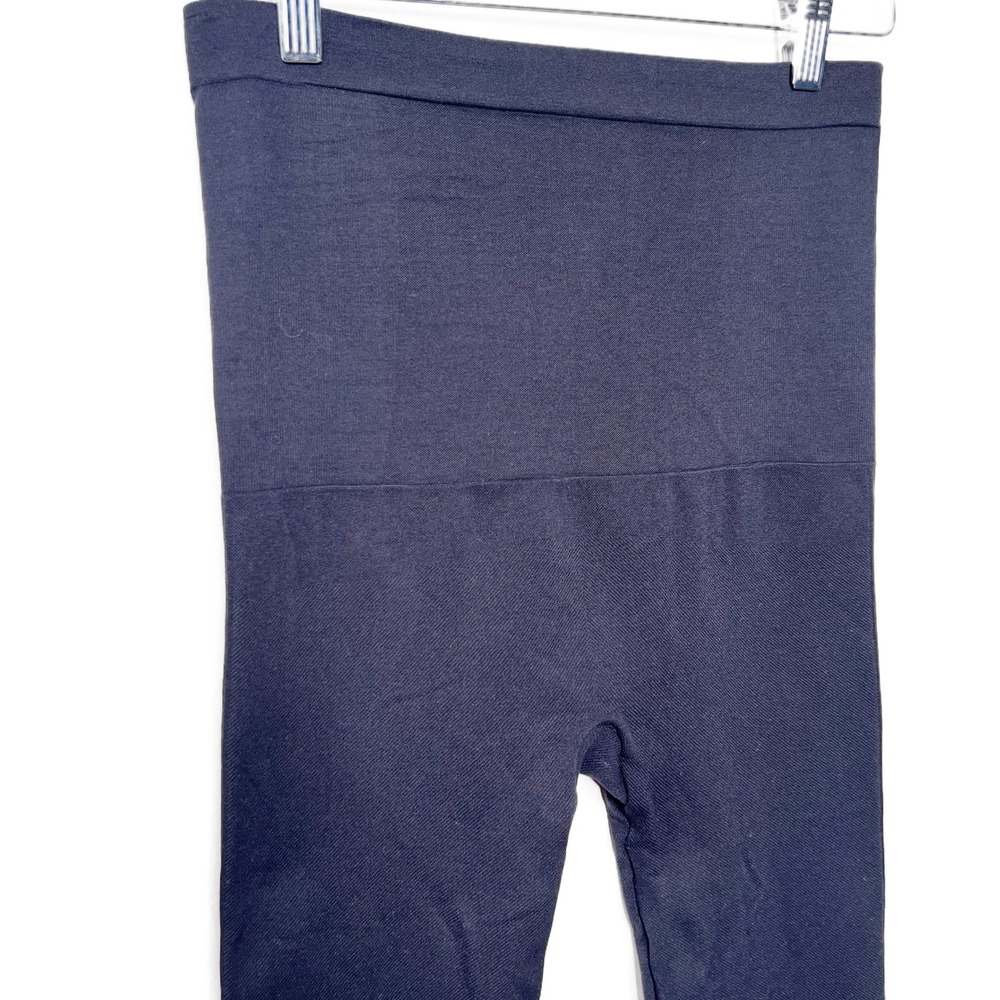 Spanx Look at Me Now Seamless Leggings Black High Waist Compression Womens M - Picture 6 of 8